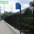 Galvanized D Section Steel Picket Palisade Security Fence